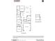 Detailed floor plan showcasing the layout of the home with bedrooms, kitchen, and living spaces at 2923 W Shanley Ave, Apache Junction, AZ 85120