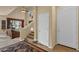 Bright foyer with staircase, high ceilings, tile flooring, and stylish rug at 3131 E Legacy Dr # 1057, Phoenix, AZ 85042
