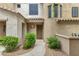 Inviting front entrance with desert landscaping, tiled roof, and covered entryway at 3131 E Legacy Dr # 1057, Phoenix, AZ 85042