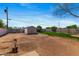 Spacious backyard with shed and potential for customization and landscaping projects at 3243 E Sheridan St, Phoenix, AZ 85008