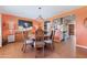 Bright dining space with an inviting atmosphere and open view of the kitchen at 3243 E Sheridan St, Phoenix, AZ 85008
