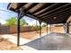 Covered patio with ample space for outdoor entertaining and relaxation at 3802 N 48Th Dr, Phoenix, AZ 85031