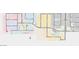 Community map showing a neighborhood layout with homes, amenities, and roads, highlighting community features at 3808 S Buttercup --, Mesa, AZ 85212