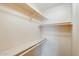 Walk-in closet with shelving at 4850 E Desert Cove Ave # 240, Scottsdale, AZ 85254