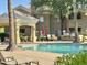 Enjoy the community pool with outdoor dining and barbecue areas, perfect for relaxation and entertaining at 5335 E Shea Blvd # 2045, Scottsdale, AZ 85254