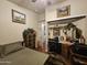 Bedroom setup as office with desk and closet at 650 N Hawes Rd # 4123, Mesa, AZ 85207