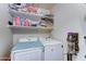 Bright laundry room with modern washer and dryer at 6826 S 16Th Way, Phoenix, AZ 85042