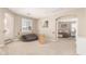 Playroom with an animal theme featuring a large window and tan carpet at 6870 S Crestview Dr, Gilbert, AZ 85298