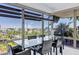 Bright dining room featuring a glass table and a city view at 7137 E Rancho Vista Dr # 6011, Scottsdale, AZ 85251