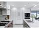 Bright, modern kitchen with stainless steel appliances and an open-concept layout at 7137 E Rancho Vista Dr # 6011, Scottsdale, AZ 85251