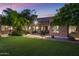 An inviting backyard featuring a seating area and fire pit, perfect for outdoor gatherings at 8312 N Golf Dr, Paradise Valley, AZ 85253