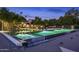 Stunning backyard with a large pool and lush landscaping, ideal for outdoor relaxation at 8312 N Golf Dr, Paradise Valley, AZ 85253