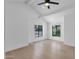 Open and airy bedroom with vaulted ceiling and large windows with privacy shades at 10360 N 98Th St, Scottsdale, AZ 85258