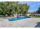 Inviting backyard pool and spa surrounded by lush landscaping and a serene privacy wall at 10360 N 98Th St, Scottsdale, AZ 85258