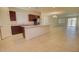 Open-concept kitchen with granite countertops, stainless steel appliances, and a central island at 1130 E Atwood Dr, Casa Grande, AZ 85122