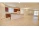 This kitchen features a large island, granite countertops, and stainless steel appliances at 1142 E Atwood Dr, Casa Grande, AZ 85122