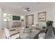 Bright living room with neutral walls, modern furnishings, and abundant natural light at 1202 E Binner Dr, Chandler, AZ 85225