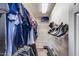 Organized walk-in closet with shelving and ample space for clothing and storage solutions at 1265 S Aaron -- # 277, Mesa, AZ 85209