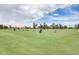 Well-maintained driving range at the community golf course with multiple hitting stations at 1289 Leisure World --, Mesa, AZ 85206