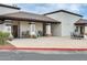 Attractive restaurant exterior with tiled roof and outdoor seating area that offers dining experiences at 1289 Leisure World --, Mesa, AZ 85206
