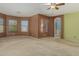 Large bedroom featuring natural light and neutral carpet at 16527 N 71St Dr, Peoria, AZ 85382