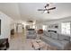 Open-concept living room offering ample seating, natural light, and stylish furnishings at 17730 E Brooks Farm Rd, Gilbert, AZ 85298
