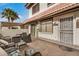 Inviting patio area with stylish outdoor furniture, ideal for relaxation and entertainment at 1916 W Morningside Dr # 108, Phoenix, AZ 85023