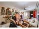Inviting living room with a ceiling fan, comfortable seating, and eclectic decor at 1982 E Oxford Dr, Tempe, AZ 85283