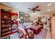 Spacious living room with diverse artwork, comfortable seating, and an open layout at 1982 E Oxford Dr, Tempe, AZ 85283