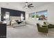 Comfortable main bedroom with a cozy bed, sleek furniture, and a serene atmosphere at 22991 E Via De Olivos --, Queen Creek, AZ 85142
