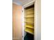 Bedroom closet featuring shelving at 2749 S Rita Ln, Tempe, AZ 85282