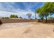 A large backyard with fencing, a concrete patio, and lots of potential at 2914 W Marlette Ave, Phoenix, AZ 85017