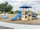 Community playground featuring a fun slide and play structure for recreation at 3402 N 300Th Dr, Buckeye, AZ 85396
