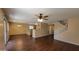 Spacious living room featuring durable vinyl flooring and lots of natural light at 3405 W La Salle St, Phoenix, AZ 85041