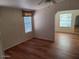 Bright living room with wood floors and natural light at 5402 E Mckellips Rd # 103, Mesa, AZ 85215