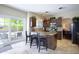 Lovely kitchen featuring granite countertops, stainless appliances, and sliding glass doors at 8228 S Stephanie Ln, Tempe, AZ 85284