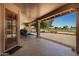 Covered patio offering ample space for outdoor relaxation and entertainment at 9243 W Kimberly Way, Peoria, AZ 85382