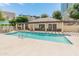 Beautiful pool with ample deck space, outdoor kitchen and clubhouse for residents to enjoy at 100 E Fillmore St # 227, Phoenix, AZ 85004