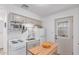 Efficient kitchen features a compact cooktop, microwave, and ample storage, maximizing space and functionality at 146 E 1St St, Mesa, AZ 85201