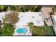 Aerial shot of home showing landscaping, yard, pool and spa at 14802 N 3Rd Ave, Phoenix, AZ 85023