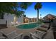 Inviting backyard pool with ample lounge seating, perfect for relaxation and enjoying the Arizona sunshine at 14802 N 3Rd Ave, Phoenix, AZ 85023