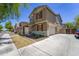 A two-story home showing the side of the property with a wide driveway at 2337 E Fraktur Rd, Phoenix, AZ 85040