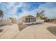 Home featuring a covered porch and wide driveway, enhancing the home's accessibility at 2388 S Vista Rd, Apache Junction, AZ 85119