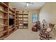 Bedroom featuring wood built-ins and plenty of shelving at 3152 E San Pedro Ct, Gilbert, AZ 85234