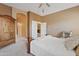Bedroom featuring carpet, neutral paint, and access to the Primary bathroom at 3152 E San Pedro Ct, Gilbert, AZ 85234