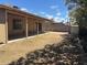 This home features a covered patio and grass yard, perfect for outdoor living and entertaining at 3779 E Sweetwater Ave, Phoenix, AZ 85032