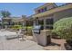 Community outdoor grill area with lounge seating at 3830 E Lakewood Pkwy # 1051, Phoenix, AZ 85048