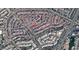 Aerial view of the neighborhood, highlighting the community layout and proximity to amenities at 4223 E Wildcat Dr, Cave Creek, AZ 85331