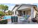 Relaxing backyard patio with a private pool and comfortable lounge chairs, perfect for entertaining at 4223 E Wildcat Dr, Cave Creek, AZ 85331
