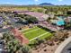 Resort-style living with a beautiful pool, bocce ball court, and community center amenities for luxurious relaxation and recreation at 5312 S Citrus Ct, Gilbert, AZ 85298